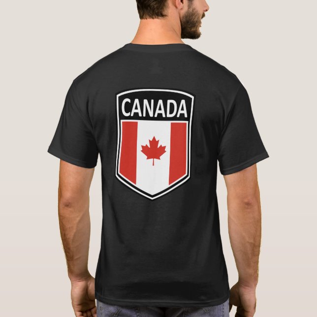 Camiseta Nacional - Canadá (Reverso)