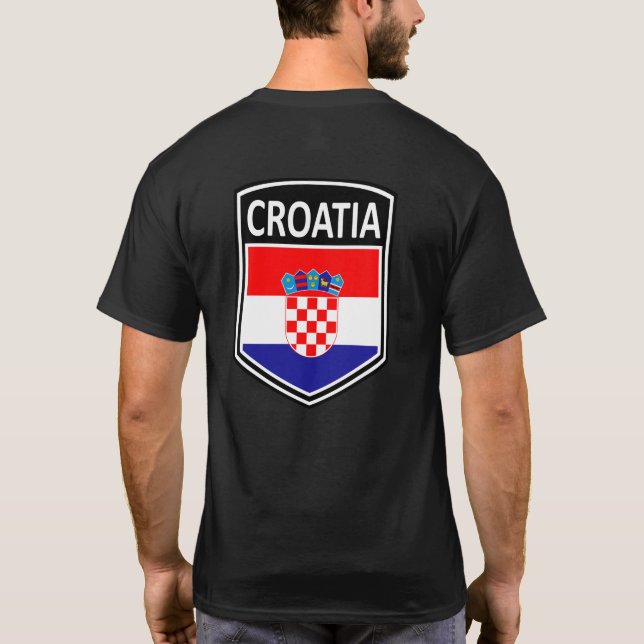 Camiseta Nacional - Croacia (Reverso)