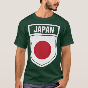 Camiseta Nacional de Japón en el escudo de armas