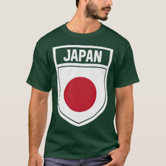 Camiseta Nacional de Japón en el escudo de armas
