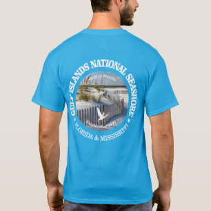 Camiseta nacional de mar de las islas del Golfo