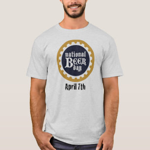 Camiseta nacional del día de la cerveza