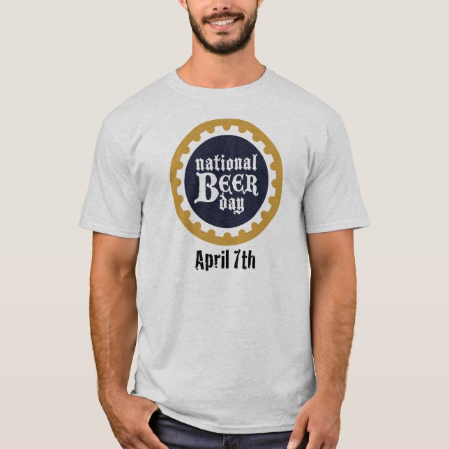 Camiseta nacional del día de la cerveza (Anverso)