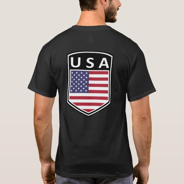 Camiseta Nacional - Estados Unidos (Reverso)