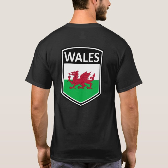 Camiseta Nacional - Gales (Reverso)