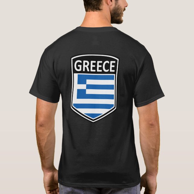 Camiseta Nacional - Grecia (Reverso)