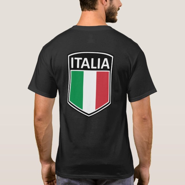 Camiseta Nacional - Italia (Reverso)
