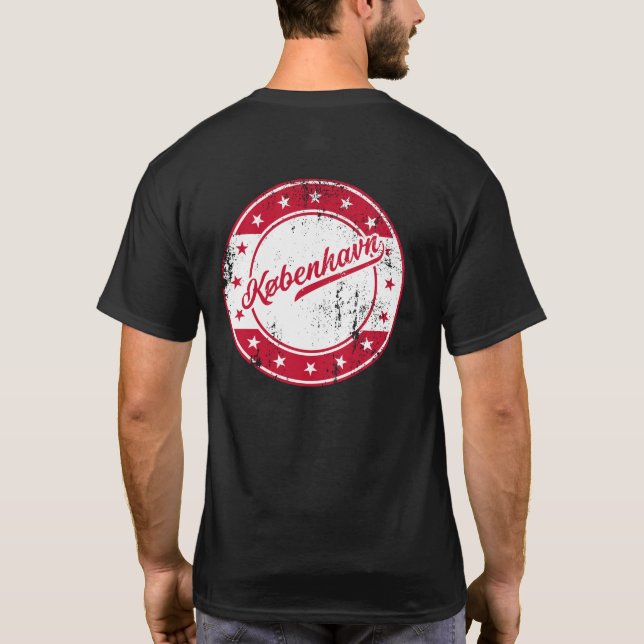 Camiseta Nacional - København Danmark T-Shirt (Reverso)