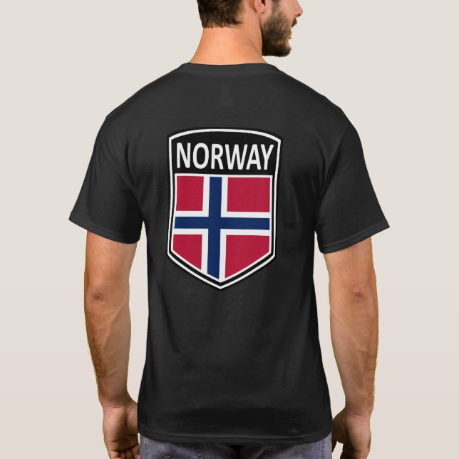 Camiseta Nacional - Noruega (Reverso)