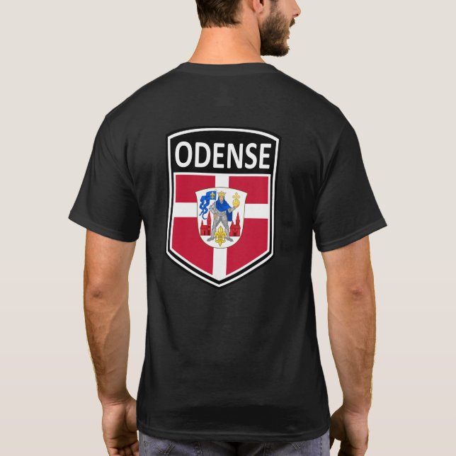 Camiseta Nacional - Odense Danmark T-Shirt (Reverso)