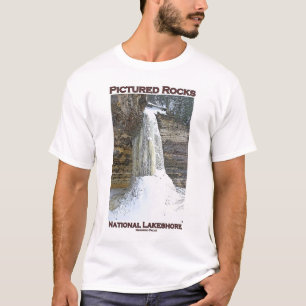 Camiseta Nacional representado de las rocas a orillas del