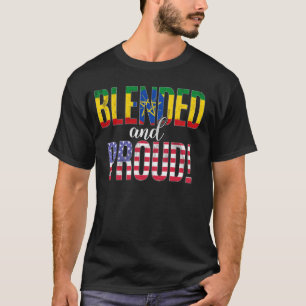 Camiseta Nacionalidad Blended Y Orgullosa Mitad Etíope