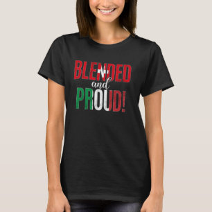 Camiseta Nacionalidad Blendida Y Orgullosa Mitad Suiza Mita
