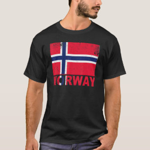 Camiseta Nacionalidad de origen escandinavo de bandera noru