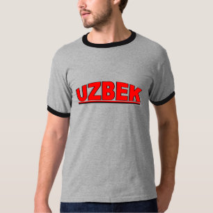 Camiseta Nacionalidades - "Uzbek "