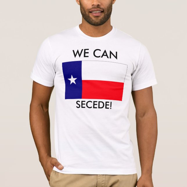 Camiseta Nacionalista de Tejas (Anverso)