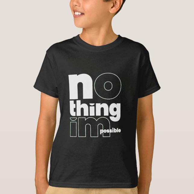 Camiseta nada (Anverso)