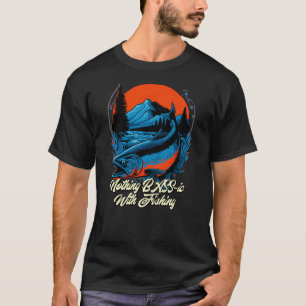 Camiseta Nada BÁS ico Con Frases De Pesca Comillas Pescador