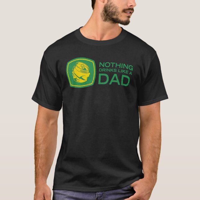 Camiseta Nada Bebe Como Un Papá (Anverso)