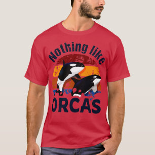 Camiseta Nada como el diseño de ballenas del asesino retro 
