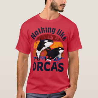 Camiseta Nada como el diseño de ballenas del asesino retro 