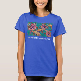Camiseta "Nada con Tortugas Marinas en Maui"