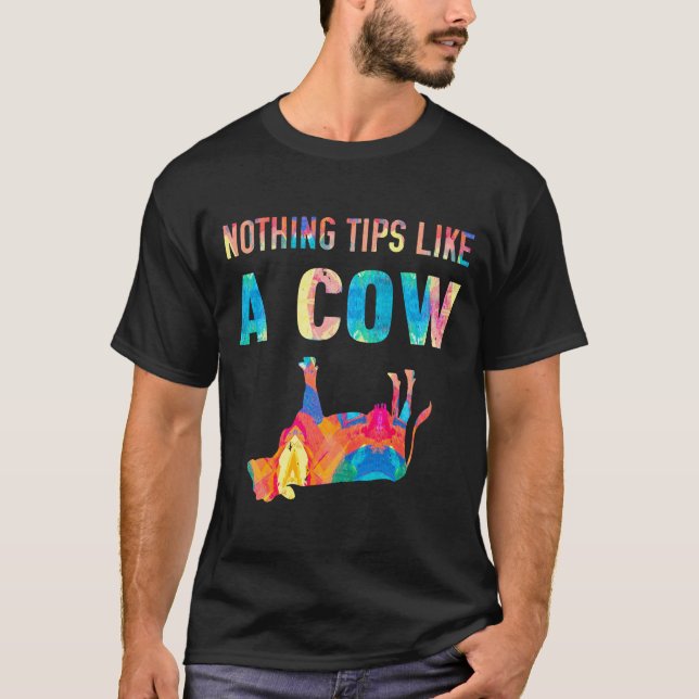 Camiseta Nada Consejos Como Una Vaca - Pintura (Anverso)
