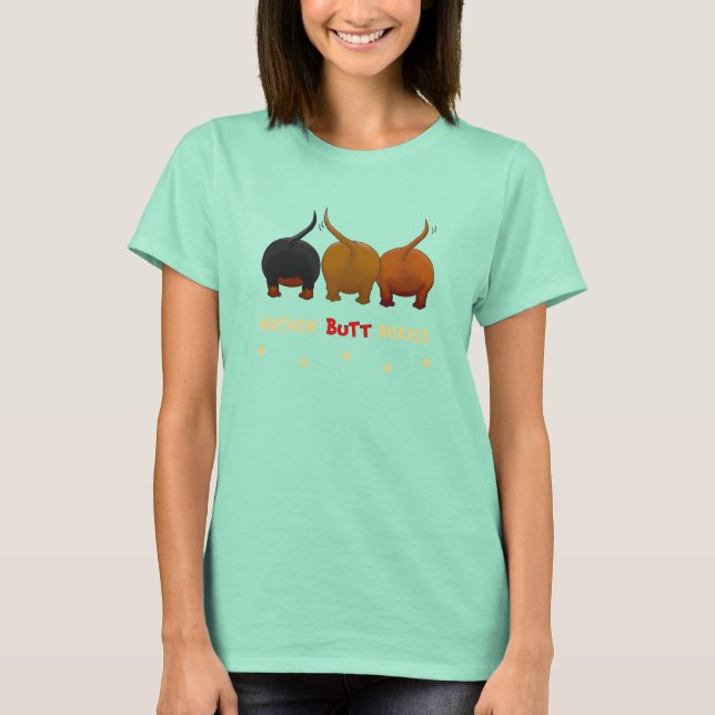 Camiseta Nada de Butt Doxies (Anverso)