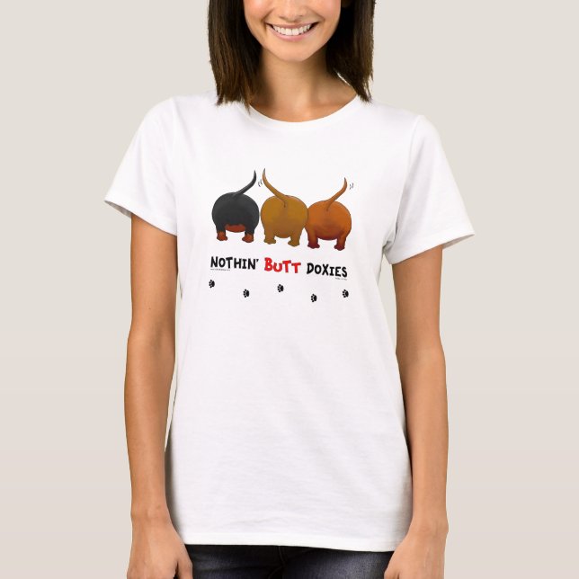Camiseta Nada de Butt Doxies (Anverso)