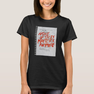 Camiseta Nada De Esto Es Más: Pegatina De Matemáticas