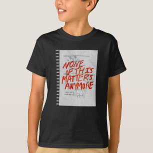 Camiseta Nada De Esto Es Más: Pegatina De Matemáticas