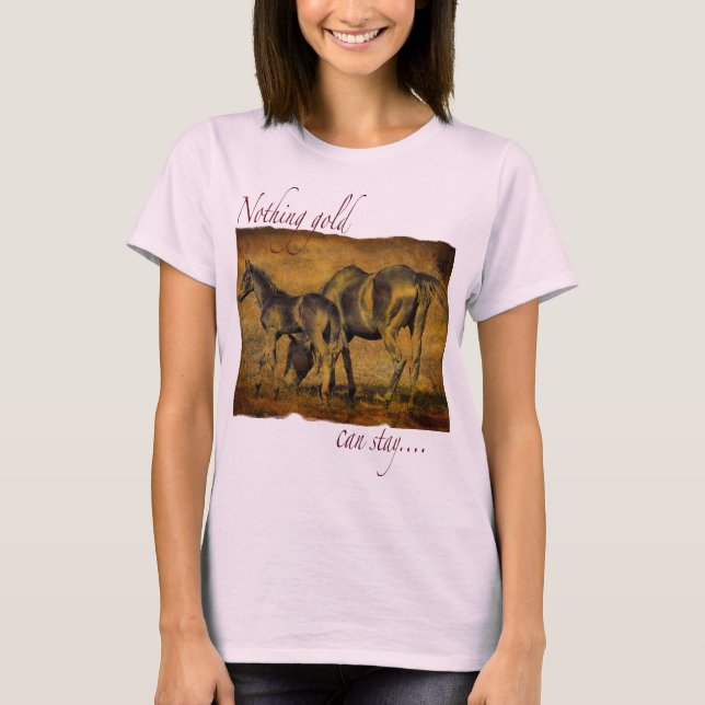 Camiseta Nada de oro (Anverso)