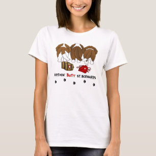 Camiseta Nada empalma al santo Bernards