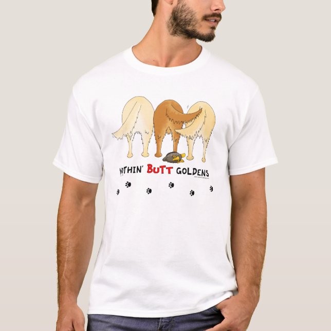 Camiseta Nada empalma Goldens (Anverso)