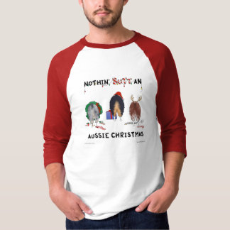 Camiseta Nada empalma navidad australiano