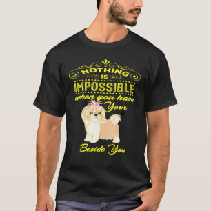 Camiseta Nada es imposible en Yorkshire Terrier