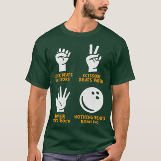 Camiseta Nada gana a Bowling