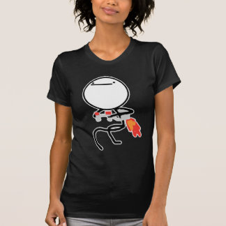 Camiseta Nada hacer aquí rabia cara Meme