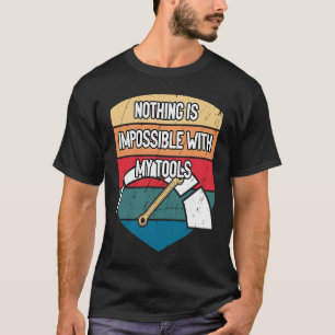 Camiseta Nada imposible con las herramientas Reparación mec
