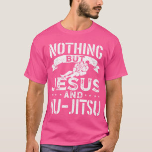 Camiseta Nada Más Que Jesús Y Jiu Jitsu Bjj Brasileño Jiu-