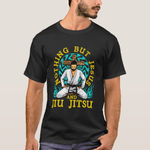 Camiseta Nada Más Que Jesús Y Jiu Jitsu Mma Jiu-Jitsu