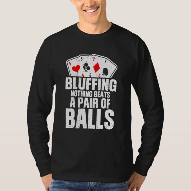 Camiseta Nada Más Que Un Par De Bolas (Anverso)