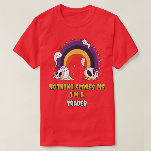 Camiseta Nada me asusta a mí como comerciante  (Diseño del anverso)