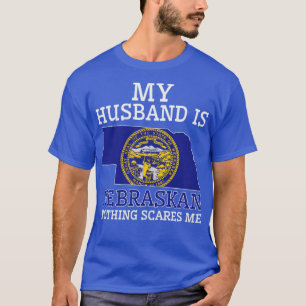Camiseta Nada me asusta Nebraskan Husband Nebraska1