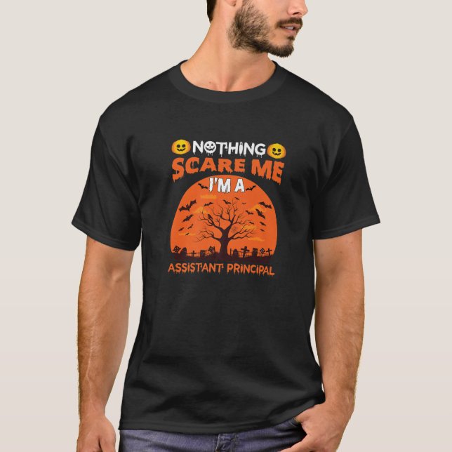 Camiseta Nada me asusta, soy un asistente del director Funn (Anverso)