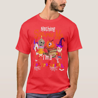 Camiseta Nada me asusta, soy un Halloween paraprofesional