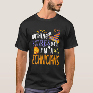 Camiseta Nada me asusta, soy una calabaza divertida para lo
