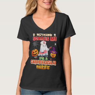 Camiseta Nada Me Da Miedo Soy Una Enfermera Cardiovascular 