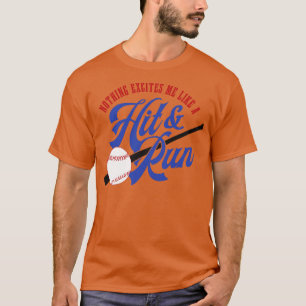 Camiseta Nada me excita como un golpe y una carrera