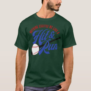 Camiseta Nada me excita como un golpe y una carrera